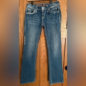 Rock Revival Blue Boot Cut Women's Jeans Sz 27